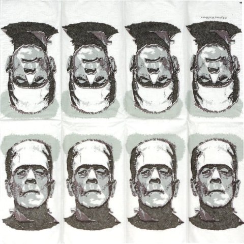 Serwetka nr. 1593 Frankenstein [21x21]