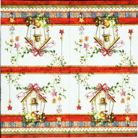 Serwetka nr. 1618 Birds house [33x33]