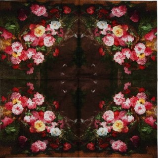 Serwetka nr. 1704 Country roses [33x33]