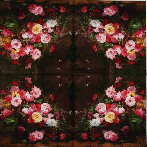 Serwetka nr. 1704 Country roses [33x33]