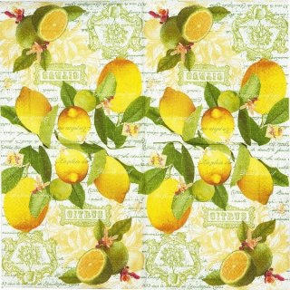 Serwetka nr. 1712 Les Citrons [33x33]