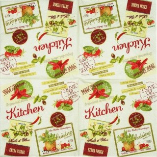 Serwetka nr. 1718 Vintage home collection kitchen [33x33]