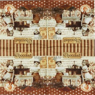 Serwetka nr. 1721 Maitres chocolatiers [33x33]