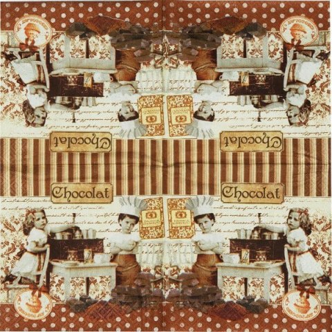Serwetka nr. 1721 Maitres chocolatiers [33x33]