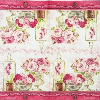 Serwetka nr. 1722 Shabby roses [33x33]