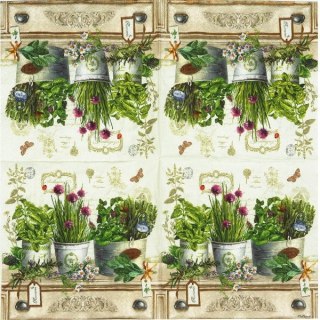 Serwetka nr. 1734 Herbarium [33x33]