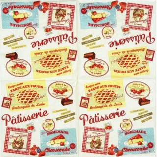 Serwetka nr. 1745 Vintage home collection fruits [33x33]