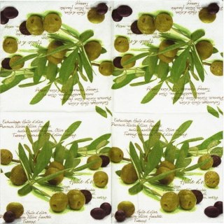 Serwetka nr. 1754 Olives [33x33]