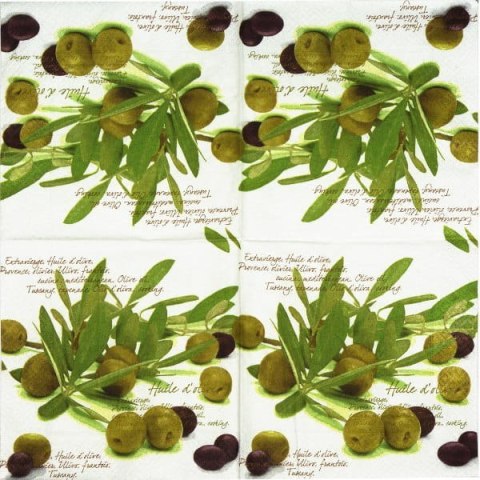 Serwetka nr. 1754 Olives [33x33]