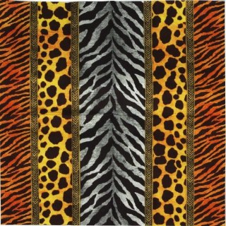 Serwetka nr. 1765 Animal print [33x33]