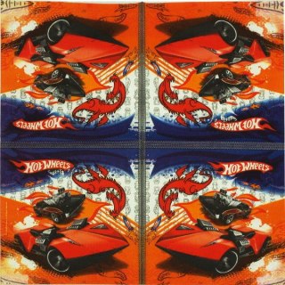 Serwetka nr. 1826 Hot wheels [33x33]