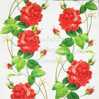 Serwetka nr. 2061 Chinese rose [33x33]