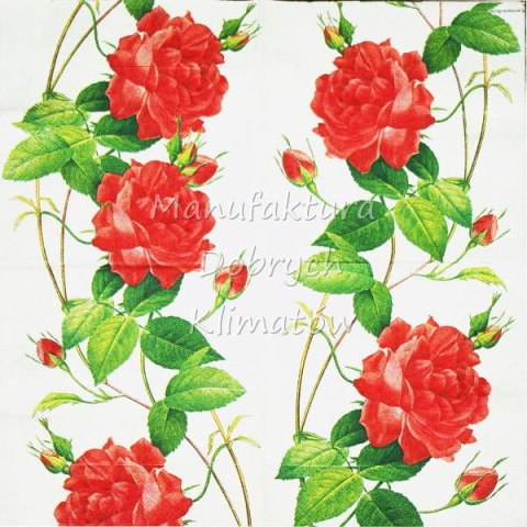 Serwetka nr. 2061 Chinese rose [33x33]