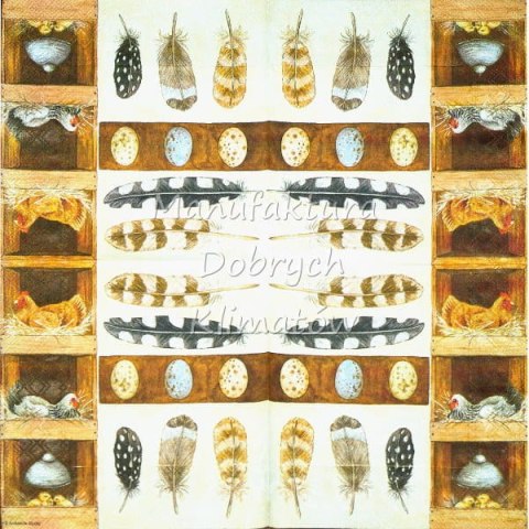 Serwetka nr. 2065 Poultry unit [33x33]