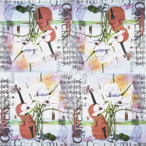 Serwetka nr. 2066 Concerto [33x33]