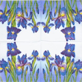 Serwetka nr. 2075 Iris meadow [33x33]