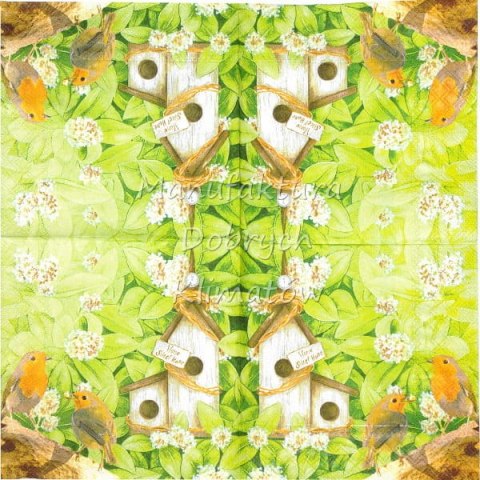 Serwetka nr. 2076 Birds wedding [33x33]