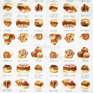 Serwetka nr. 2082 Petits chocolats [33x33]
