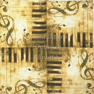 Serwetka nr. 2087 Piano [25x25]