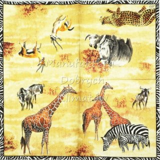 Serwetka nr. 2101 Wildlife [33x33]