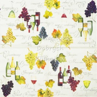 Serwetka nr. 2119 Choice wine [33x33]