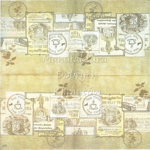Serwetka nr. 2123 Teatime [33x33]