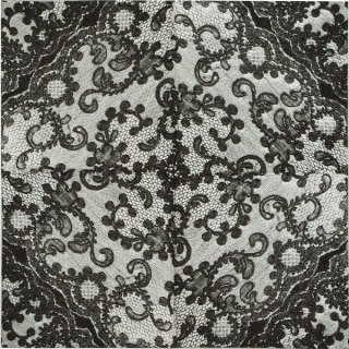 Serwetka nr. 2209 Lace black [33x33]
