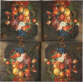 Serwetka nr. 2312 Fruits and flowers [33x33]