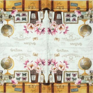 Serwetka nr. 2366 Shabby voyage [33x33]