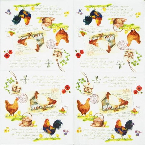 Serwetka nr. 2369 Country life [33x33]
