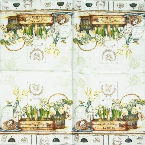 Serwetka nr. 2374 Jardin royal [33x33]