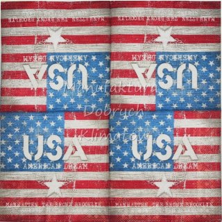 Serwetka nr. 2430 American dream [33x33]