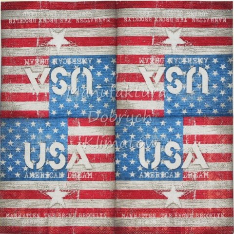 Serwetka nr. 2430 American dream [33x33]