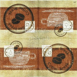 Serwetka nr. 2472 Coffee break [33x33]
