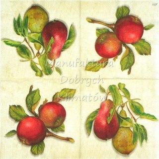 Serwetka nr. 2473 Pear and apple [33x33]