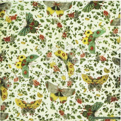 Serwetka nr. 2479 Hermitage butterflies [33x33]