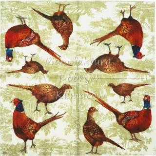 Serwetka nr. 2491 Pheasant [33x33]