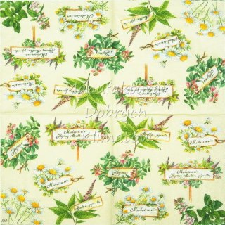 Serwetka nr. 2492 In the herb garden [33x33]