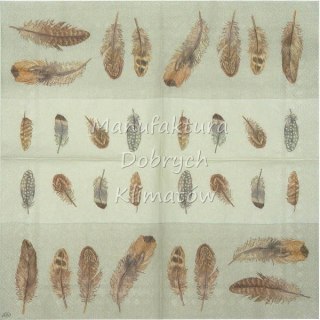 Serwetka nr. 2495 Feathers [33x33]