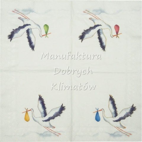 Serwetka nr. 2503 Klapperstorch [33x33]