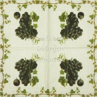 Serwetka nr. 2505 Grape harvest red [25x25]