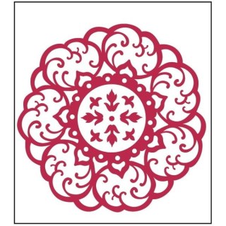 Maska/szablon zmywalny Stamperia 15x15cm KSA002
