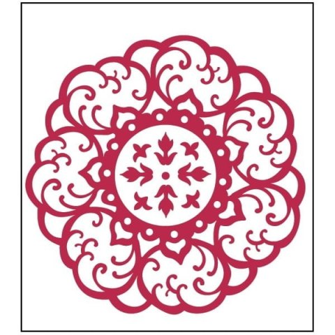 Maska/szablon zmywalny Stamperia 15x15cm KSA002