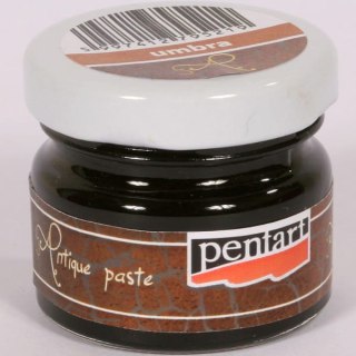 PENTART Antique paste - pasta postarzająca umbra