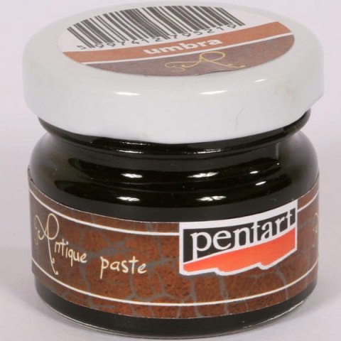 PENTART Antique paste - pasta postarzająca umbra