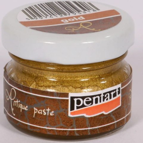 PENTART Antique paste - pasta postarzająca złoto