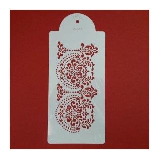 PENTART-SZABLON 3D ORNAMENTY NR 13 - 1szt