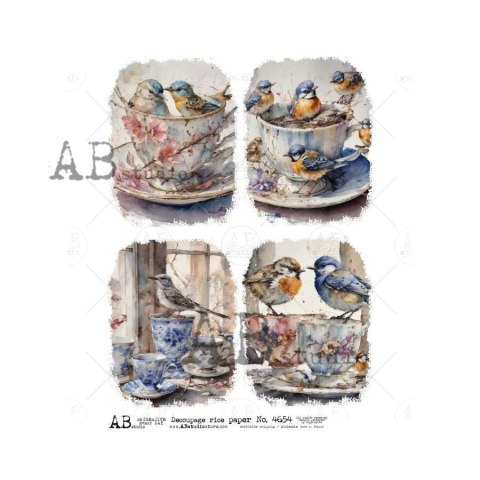 Papier ryżowy Abstudio A4 AB-4654