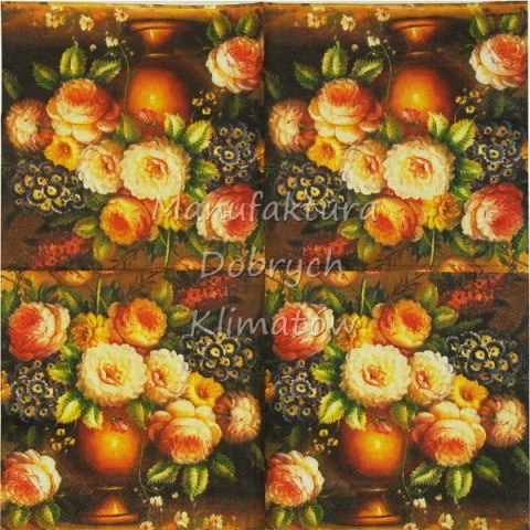 Serwetka nr. 2566 Classic bouquet [33x33]