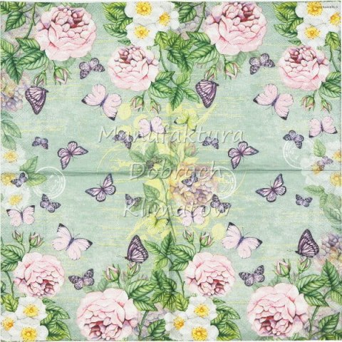 Serwetka nr. 2569 Botanical grren [33x33]